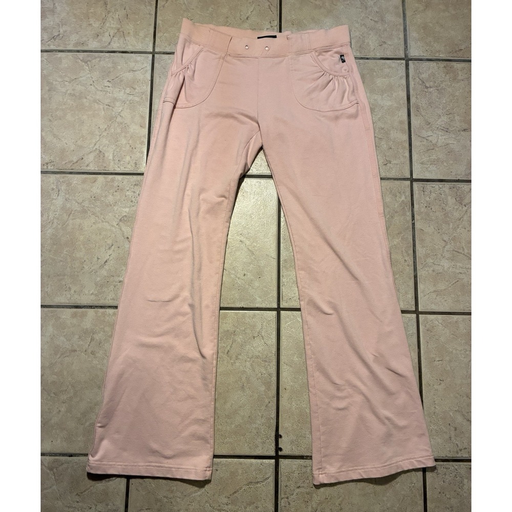 L.A. Kitty Pink Lounge Pants  - Size XL Womens VTG Y2K Cute Hot Pink